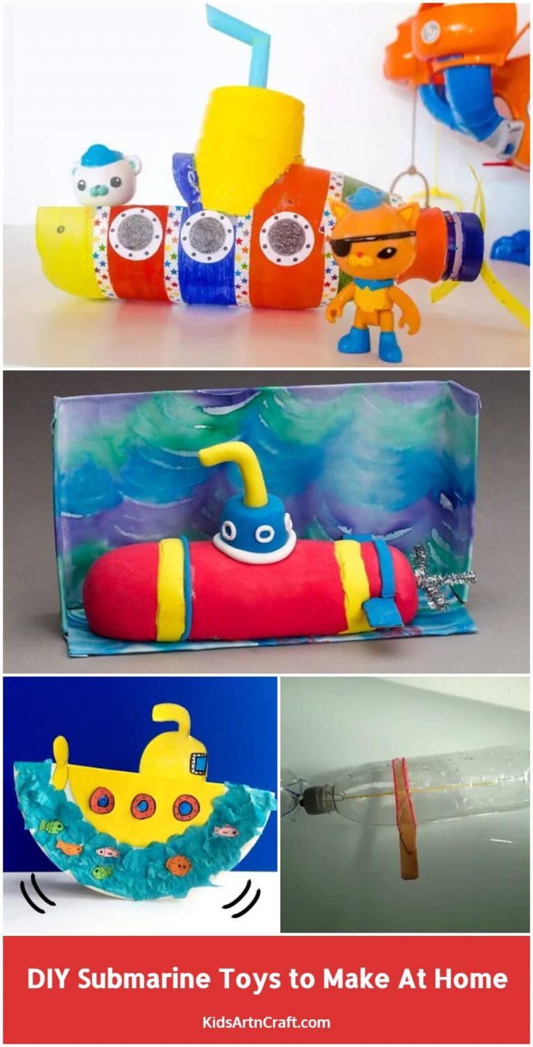 DIY Submarine Toys to Make at Home Kids Art & Craft