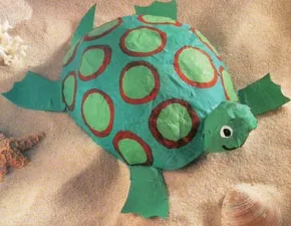 Easy DIY Turtle Cardboard Crafts For Kids