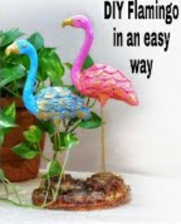 Easy Flamingo Art & Craft Idea For Kids