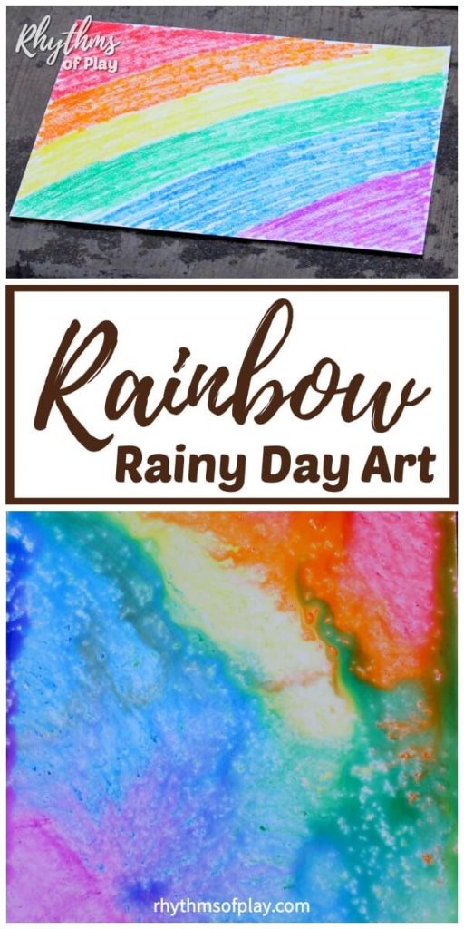 Easy To Make A Rainbow Rainy Day Arts