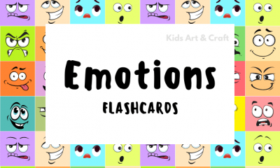 Emotions Flashcards For Preschoolers Featured Image