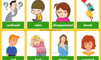 Feelings Flashcards For Toddlers Featured Image