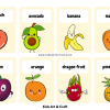 Fruit Name Flashcards For Preschoolers Featured Image