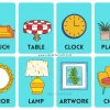 Furniture Flashcards For Preschoolers Featured Image