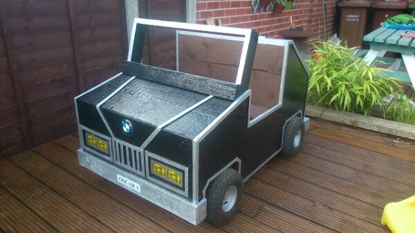 Garden Car Toy Storage Box Craft Ideas For Kids