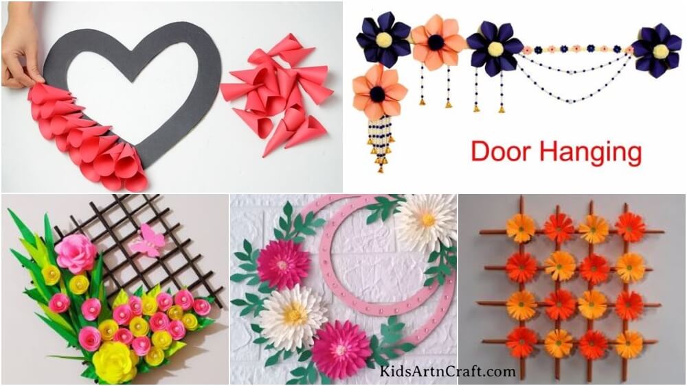 Handmade Wall Hangings with Paper