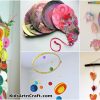 How To Make Sunflower Craft Using Tissue Paper