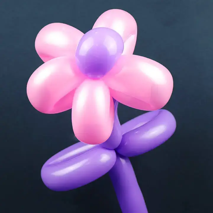 How to Make a Balloon Flower For Kids DIY Crafts Using Balloon For Kids