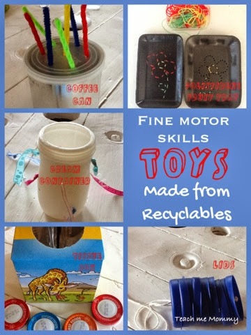 How To Make A DIY Fine Motor Toys For 2 year old Baby
