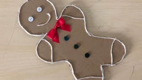 How To Make A Gingerbread Out Of Cardboard