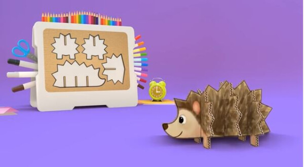 How To Make A Hedgehog Craft Out Of Cardboard