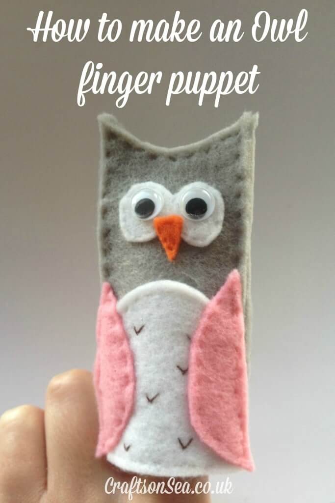 How To Make An Owl Finger Puppet For Kids Easy DIY Toys To Make At Home 