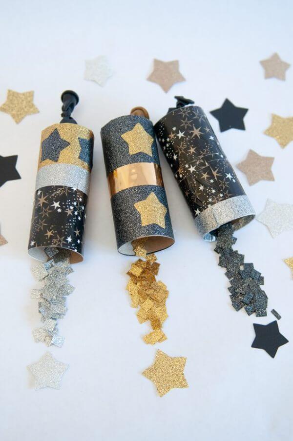 How To Make Confetti Poppers Craft Out Of Cardboard