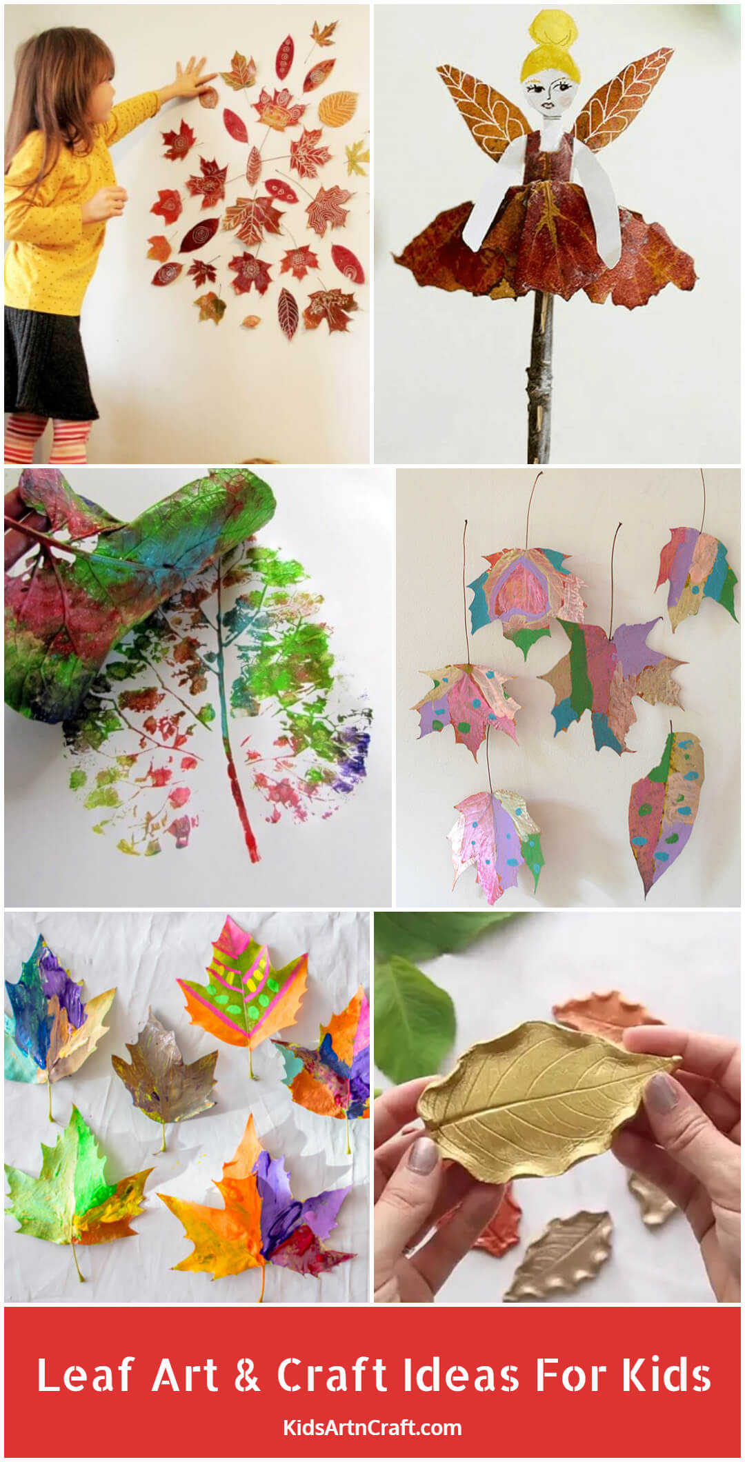 Leaf Art and Craft Ideas For Kids