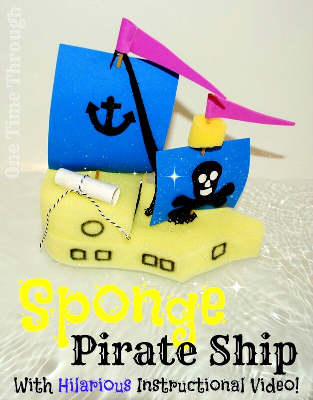 Let’s Make A Pirate Ship Craft For Children