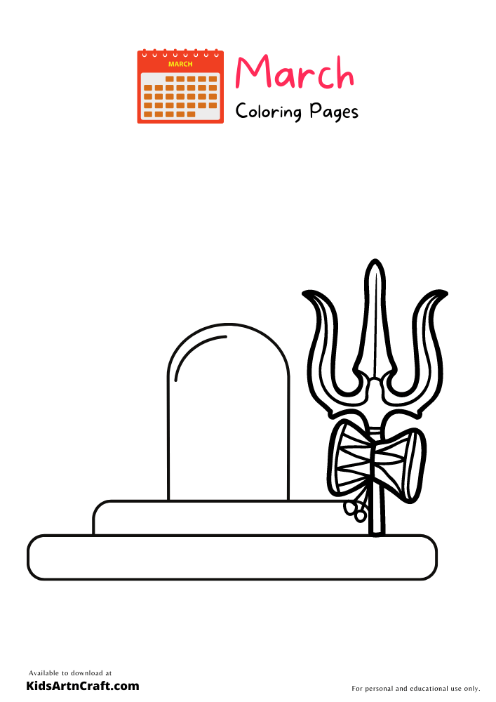 God Shiva Coloring Pages For Kids – Free Printables