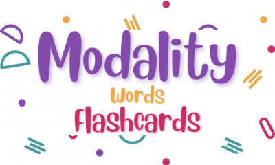 Modality Words Flashcards For Kindergarten Featured Image