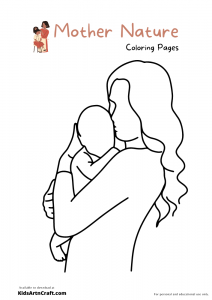 Mother Nature Coloring Pages For Kids – Free Printables - Kids Art &amp; Craft