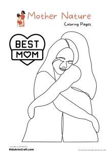 Mother Nature Coloring Pages For Kids – Free Printables - Kids Art &amp; Craft