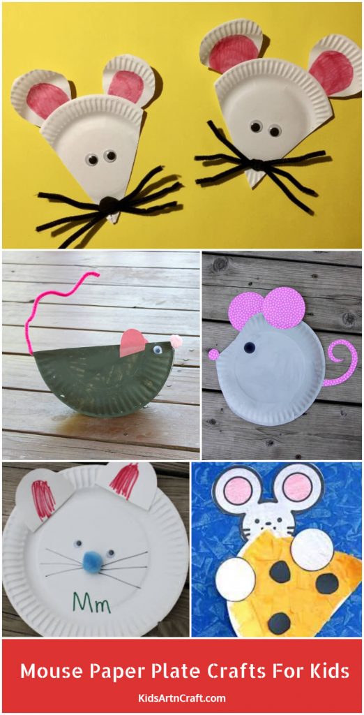 Mouse Paper Plate Crafts For Kids Kids Art & Craft