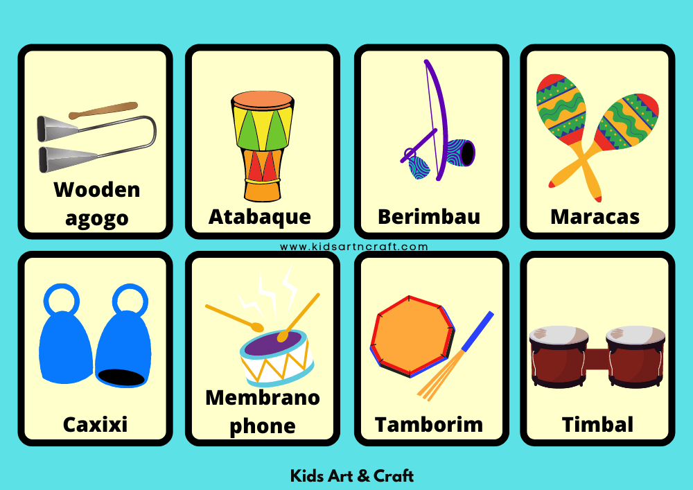 Musical Instruments Flashcards