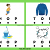 “op” Word Flashcards For Kindergarten Featured Image