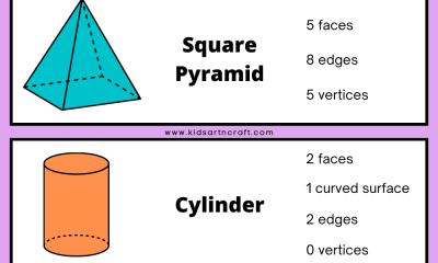 Properties of 3D Shapes Flashcards Featured Image