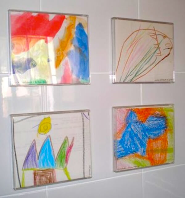 Recycled Cd Frames Crafts For Kids