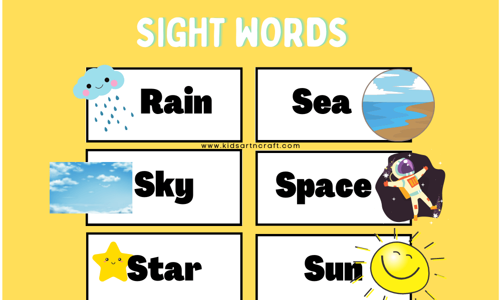 Printable Flashcards For Kindergarten Sight Words - Vrogue.c