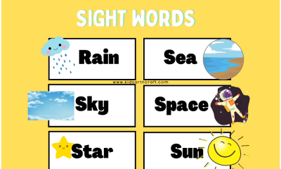 Sight Words Flashcards For Kindergarten Featured Image