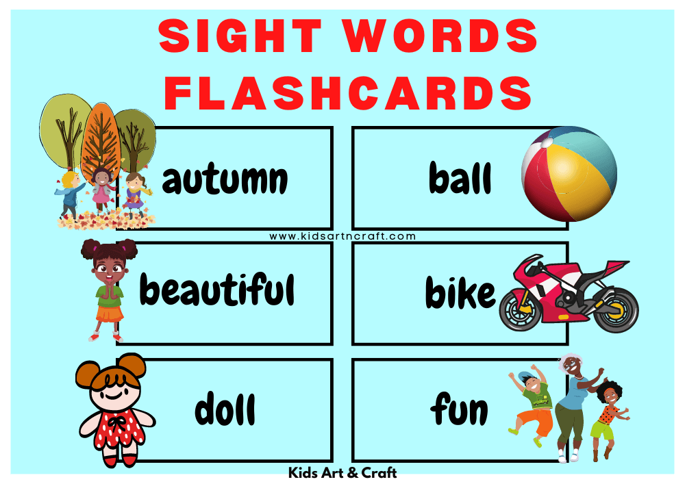 Sight Words Flashcards