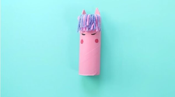 Simple & Fun Unicorn Crafts With Cardboard Tube For Kids