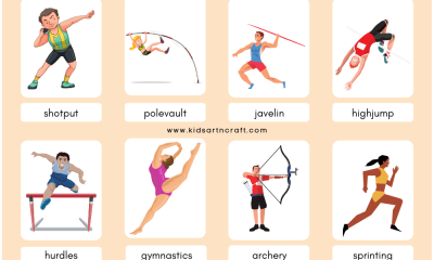 Sports Flashcards for Kids Featured Image