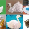 Swan Cardboard Crafts For Kids