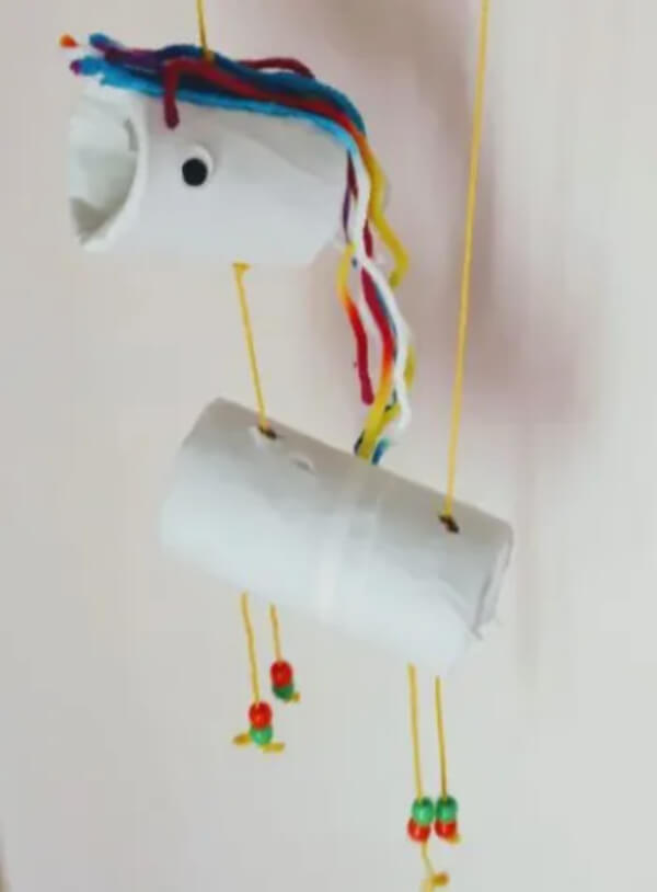  Toilet Paper Roll Unicorn Puppet Craft For Kids