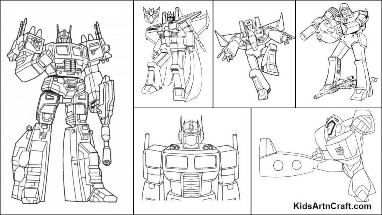 Transformers Coloring Pages For Kids – Free Printables - Kids Art &amp; Craft