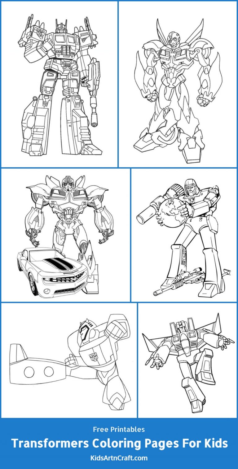 Transformers Coloring Pages For Kids – Free Printables - Kids Art &amp; Craft