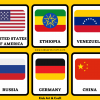 World Flags Flashcards For Preschoolers Featured Image