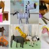 Zoo Lovers Day Cardboard Crafts for Kids