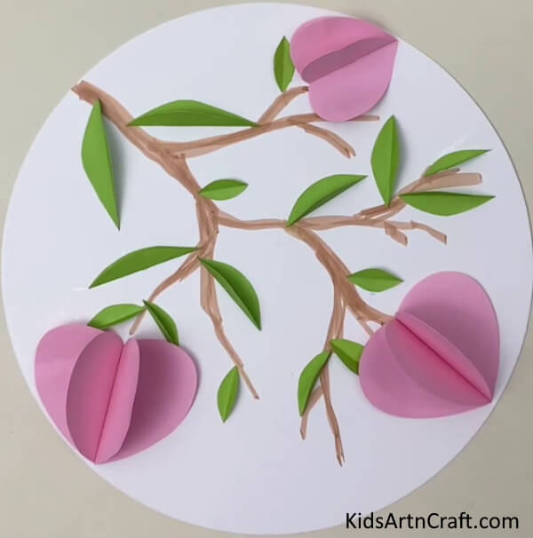 3D Tree With Fruit Art & Craft 