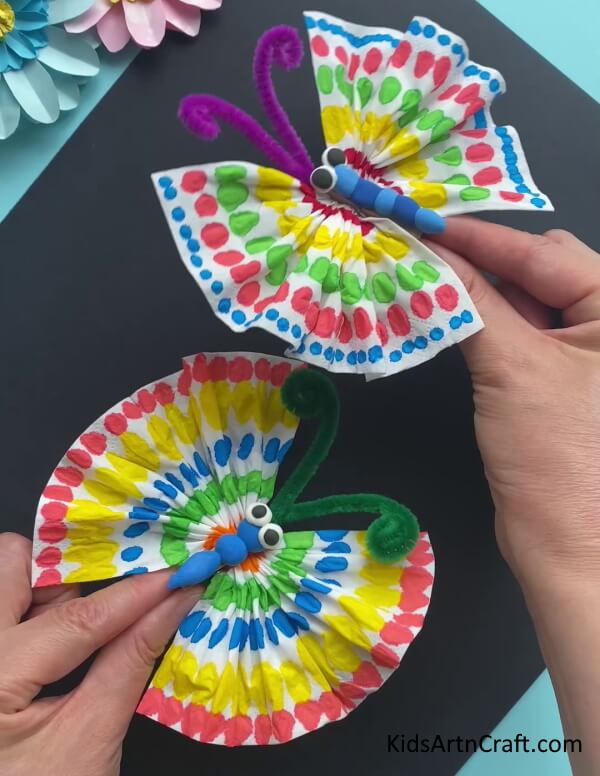 Butterfly Paper Craft Using Clay & Pipe Cleaner Creative Things to Do with Balloons DIY Felt Bookmark Ideas for Kids