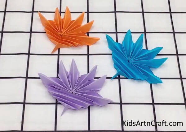 Colorful Leaf Paper Art & Craft