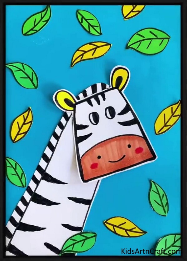 Colorful Zebra Paper Craft Fun & Easy Art & Craft Ideas to Make at Home