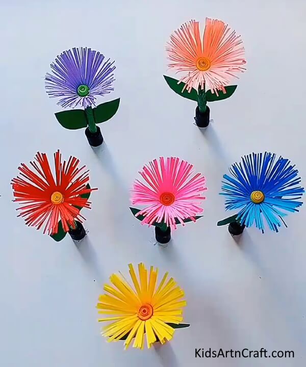 Cool 3D Paper Flower Craft