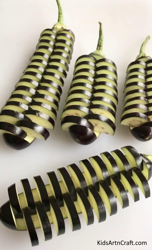 Creative Eggplant Cutting Idea Fruit & Vegetable Carving & Cutting Tricks