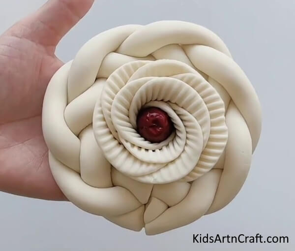 Flower Art Using Playdough Easy Dough Art & Craft Ideas For School Projects