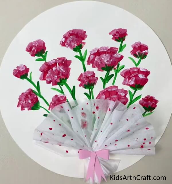 Flower Bouquet Painting Art & Craft 