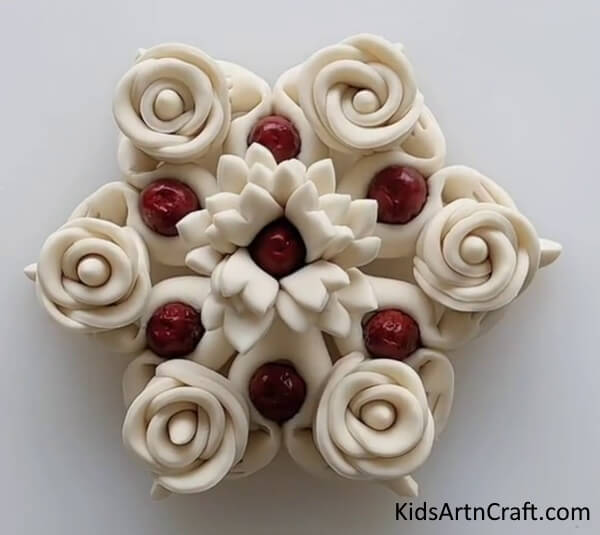 Flower Craft with Playdough Easy to Make Dough Crafts for Kids
