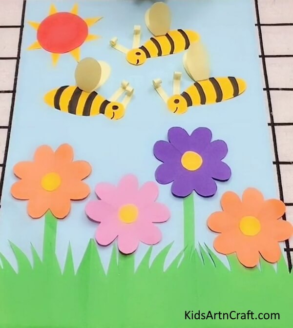 Flower & Honeybee Art & Craft Learn to Make Creative Craft Ideas for Beginners