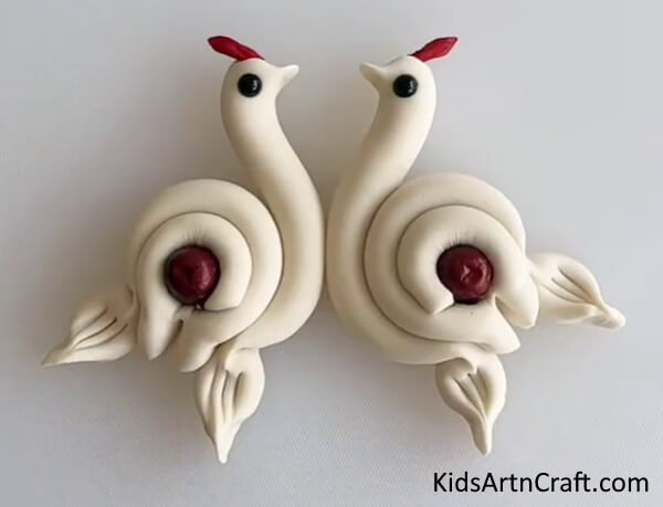 How To Make A Bird From Playdough Flower Dough Art & Craft Ideas To Make With Parents